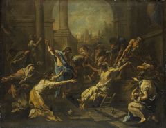 The Raising of Lazarus by Alessandro Magnasco