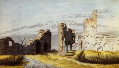 The Ruins of Eldena by Caspar David Friedrich