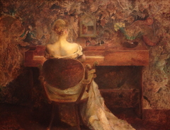 The Spinet by Thomas Wilmer Dewing