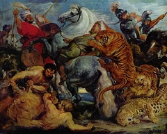 The Tiger Hunt by Peter Paul Rubens