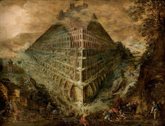 The Tower of Babel by Marten van Valckenborch