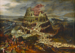 The Tower of Babel by Pieter Balten