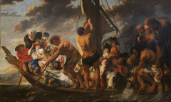 The Apostle Peter Finding the Tribute Money in the Mouth of the Fish (The Ferry Boat to Antwerp) by Jacob Jordaens