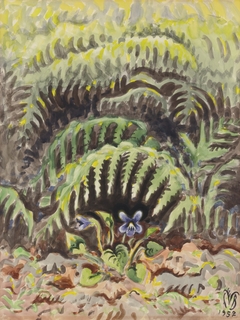 The Violet by Charles E. Burchfield