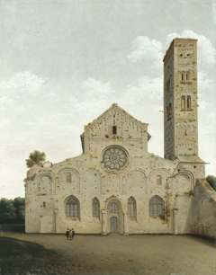 The West Façade of the Church of Saint Mary in Utrecht by Pieter Jansz Saenredam