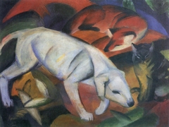 Three Animals by Franz Marc