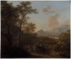 Travelers in an Italian Landscape by Jan Both