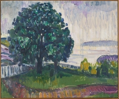 Trees by the Sea by Edvard Munch