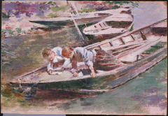 Two in a Boat by Theodore Robinson