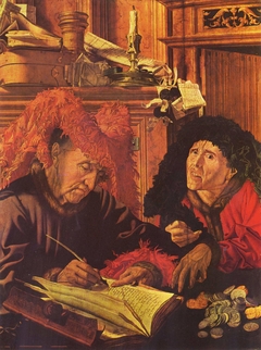 Two Tax Gatherers by Marinus van Reymerswaele