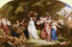 Una among the Fauns and Wood Nymphs by William Edward Frost