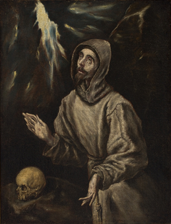 Ecstasy of Saint Francis Receiving the Stigmata by El Greco