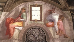 Rehoboam - Abijah by Michelangelo