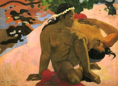 What! Are You Jealous? by Paul Gauguin