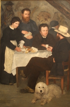 Mother Anthony's Tavern by Auguste Renoir