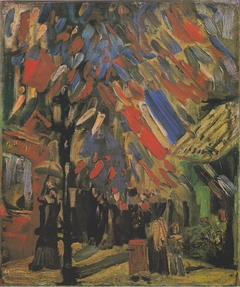 The 14th July in Paris by Vincent van Gogh