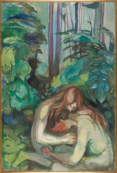 Vampire in the Forest by Edvard Munch