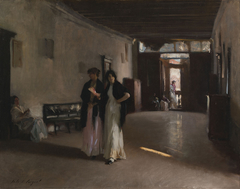 Venetian Interior by John Singer Sargent