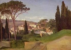 View of a Roman Villa by Jean-Achille Benouville