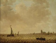 View of Dordrecht from the Oude Maas by Jan van Goyen