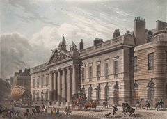 View of East India House by Thomas Hosmer Shepherd