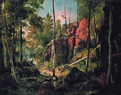 View of Valaam Island. Kukko by Ivan Shishkin