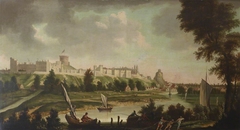 View of Windsor Castle from the River Thames by Anonymous