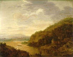 View on the Rhine by Herman Saftleven