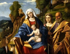 Virgin and Child with Saints by Marco Basaiti