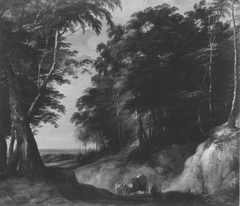 Waldweg by Jacques d'Arthois