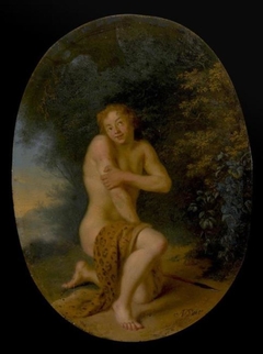 Wounded Hunter (Bacchus? ) by Ary de Vois