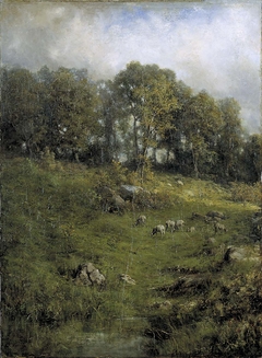 A Hillside Pasture by Robert Crannell Minor