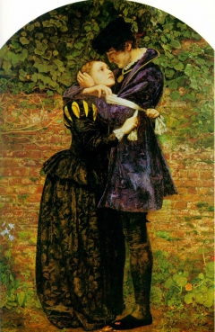 A Huguenot (A Huguenot on St Bartholomew's Day) by John Everett Millais