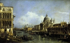 A View at the Entrance of the Grand Canal, Venice by Bernardo Bellotto