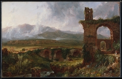 A View near Tivoli (Morning) by Thomas Cole