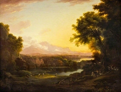 A View of Tivoli by Alexander Nasmyth