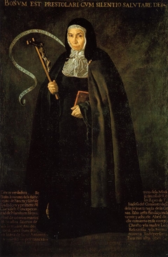 Abbess Jerónima de la Fuente by Diego Velázquez