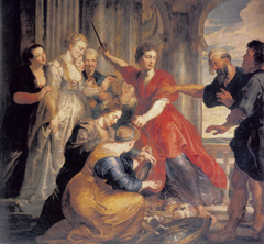 Achilles discovered by Ulysses and Diomedes by Peter Paul Rubens