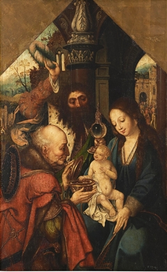 Adoración de los Reyes Magos by Anonymous