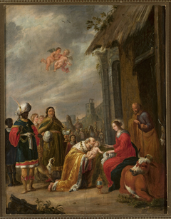 Adoration of the Magi (Matthew 2:10-11) by David Teniers the Elder