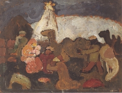 Adoration of the Magi by Paula Modersohn-Becker