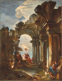 Adoration of the Shepherds by Giovanni Paolo Panini