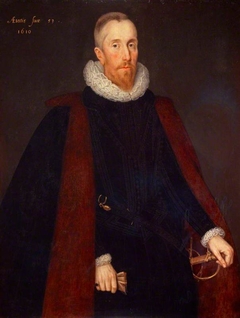 Alexander Seton, 1st Earl of Dunfermline, 1555 - 1622. Lord Chancellor of Scotland by Marcus Gheeraerts the Younger