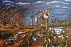 Allegory "Gaza 2014" by Tasso Pappas