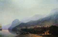 Alushta by Ivan Aivazovsky