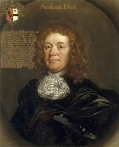 Ambrose Elton of the Hazle (1621-1691) by Pieter Borsseler