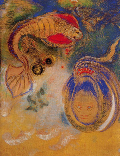 Animals at the Bottom of the Sea by Odilon Redon