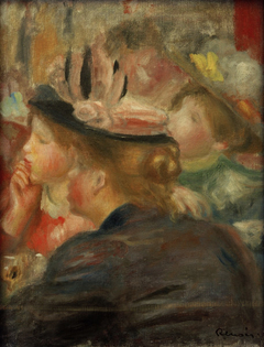 Au théâtre by Auguste Renoir