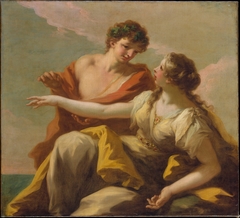 Bacchus and Ariadne by Giovanni Antonio Pellegrini