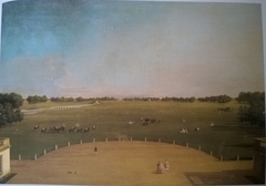 Badminton Park from Badminton House by Canaletto